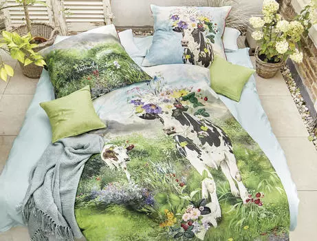 Двустороннее Постельное белье magic-k 8844 Irisette, мультиколор