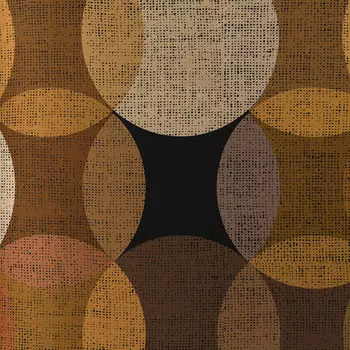 Двустороннее постельное белье Novel, 155x220 см, коричневый