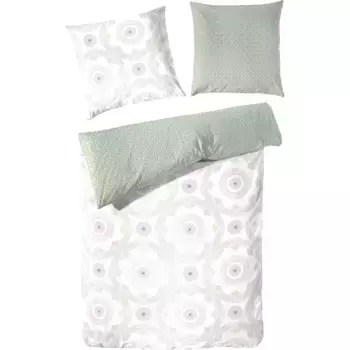 Двустороннее постельное белье Primera «Перкаль Постельное белье Ротатор» с игривым узором мандалы, цвет Flieder