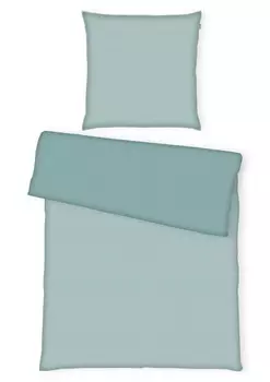 Двустороннее постельное белье Tom Tailor, 155x220 см, светло-зеленый