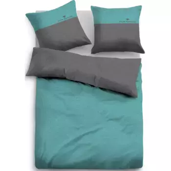 Двустороннее постельное белье Tom Tailor Home Генри, trkis