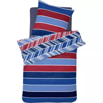 Двустороннее постельное белье Золушка «Воздушные змеи» в полоску Cinderella, цвет blue