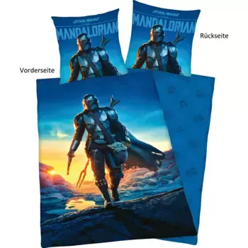 Двустороннее постельное белье «Звездные войны» «Звездные войны» с великолепным мотивом Star Wars, цвет bunt