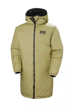Двустороннее стеганое пальто с капюшоном для мужчин HELLY HANSEN, черный