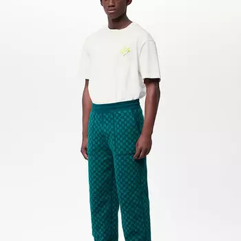 Двусторонние брюки Damier Louis Vuitton, бирюзовый