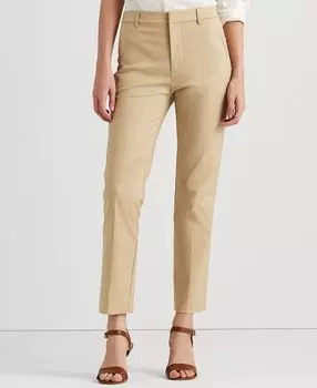 Двусторонние брюки из эластичного хлопка, стандартные и миниатюрные Lauren Ralph Lauren, мульти