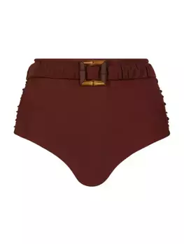 Двусторонние плавки бикини African Nomad Johanna Ortiz, цвет tobacco pink