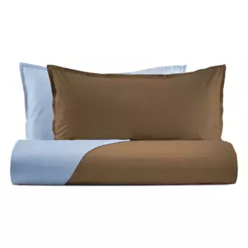 Двусторонний атласный пододеяльник Super 120 - Зеркало Lisola, эвеланш-риччио, двуспальный