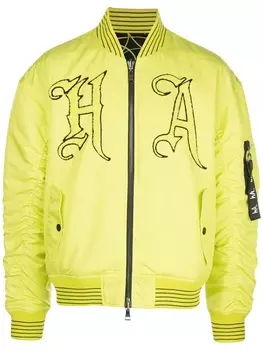 Двусторонний бомбер Venom Haculla, зеленый