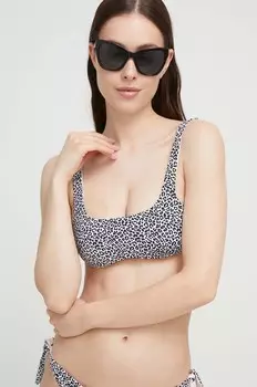 Двусторонний бюстгальтер для плавания United Colors of Benetton, черный