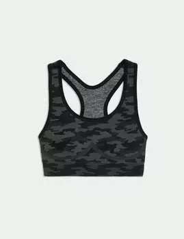 Двусторонний бюстгальтер средней поддержки First Marks & Spencer, черный