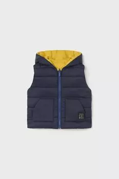 Двусторонний детский жилет Mayoral., желтый