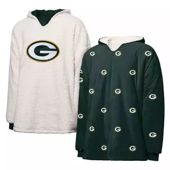Двусторонний худиз FOCO Green Bay Packers с повторяющимся принтом