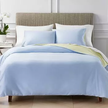 Двусторонний комплект пододеяльников AQUA, размер Full Queen, синий