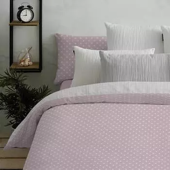 Двусторонний комплект пододеяльников Hokuro Manterol, розовый