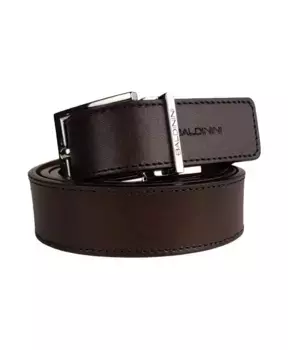 Двусторонний кожаный ремень двусторонний Baldinini, коричневый