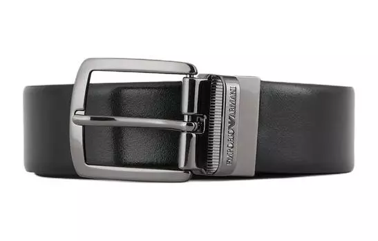 Двусторонний кожаный ремень EMPORIO ARMANI