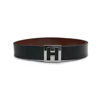 Двусторонний кожаный ремень Jodie Belt 3,5см n Hugo, черный