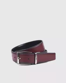 Двусторонний кожаный ремень Miguel Bellido, мультиколор