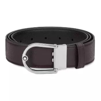 Двусторонний кожаный ремень MONTBLANC