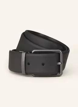 Двусторонний кожаный ремень PORSCHE DESIGN, черный