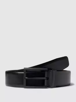 Двусторонний кожаный ремень с пряжкой Christian Berg Men, черный