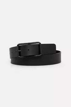 Двусторонний кожаный ремень Tommy Jeans, черный