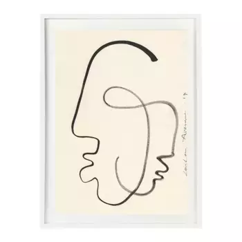 Двусторонний лист The Poster Club + фоторамка Thor El Corte Ingls с ковриком, белый