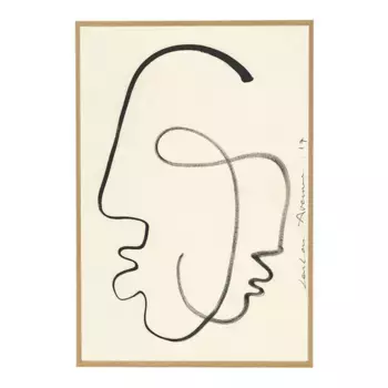 Двусторонний лист The Poster Club + полная фоторамка для домашнего офиса El Corte Ingls, серебро