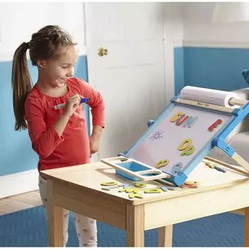 Двусторонний магнитный настольный мольберт Melissa & Doug Melissa & Doug
