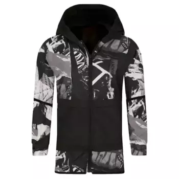 Двусторонний пиджак свободного кроя Dkny, черный