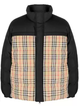 Двусторонний пуховик BURBERRY, черный