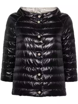 Двусторонний пуховик Herno, черный