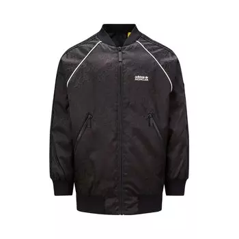 Двусторонний пуховик Moncler x adidas Seelos, цвет Черный