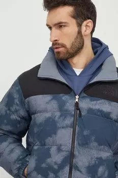Двусторонний пуховик The North Face, синий