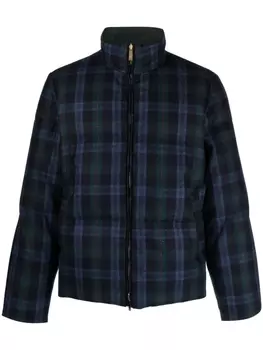 Двусторонний пуховик Thom Browne, синий