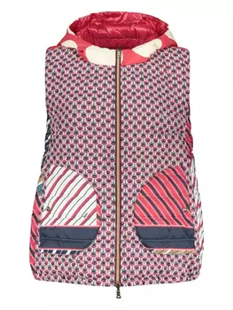 Двусторонний пуховый жилет Herno, красный