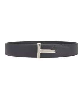 Двусторонний ремень 40 мм Tom Ford, темно-синий/черный