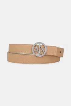 Двусторонний ремень Armani Exchange, коричневый