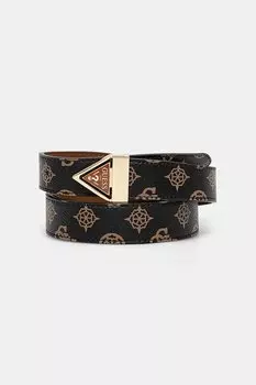 Двусторонний ремень DORYS Guess, коричневый