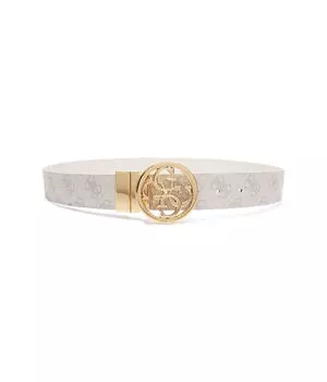 Двусторонний ремень Guess, белый