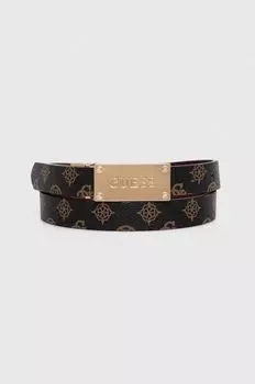 Двусторонний ремень Guess, черный