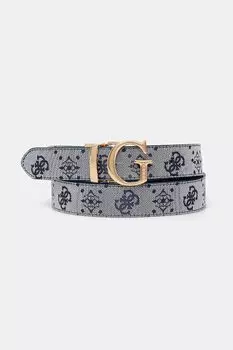 Двусторонний ремень Neda Guess, синий