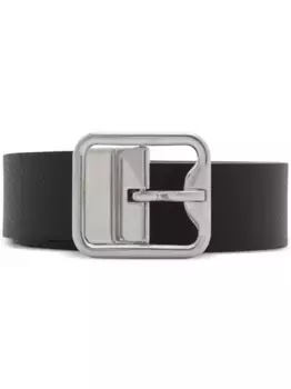 Двусторонний ремень с B-образной пряжкой BURBERRY, синий