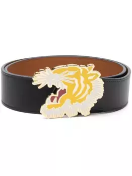Двусторонний ремень с логотипом KENZO, черный