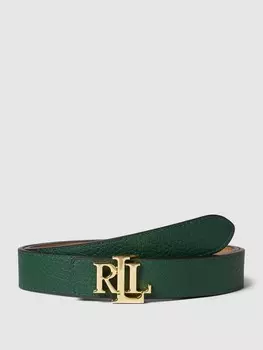 Двусторонний ремень со штифтовой пряжкой Lauren Ralph Lauren, коричневый