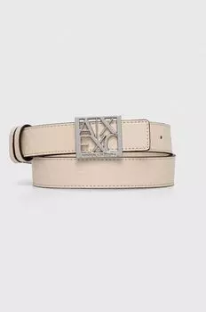 Двусторонний ремешок Armani Exchange, бежевый