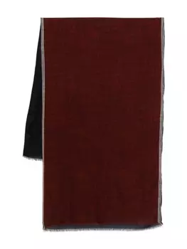 Двусторонний шарф Dell'oglio, красный