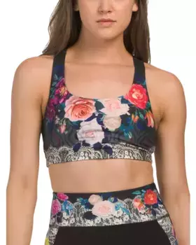 Двусторонний спортивный бюстгальтер Bee Active Johnny Was, цвет Multi