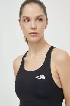 Двусторонний спортивный бюстгальтер Flex The North Face, черный